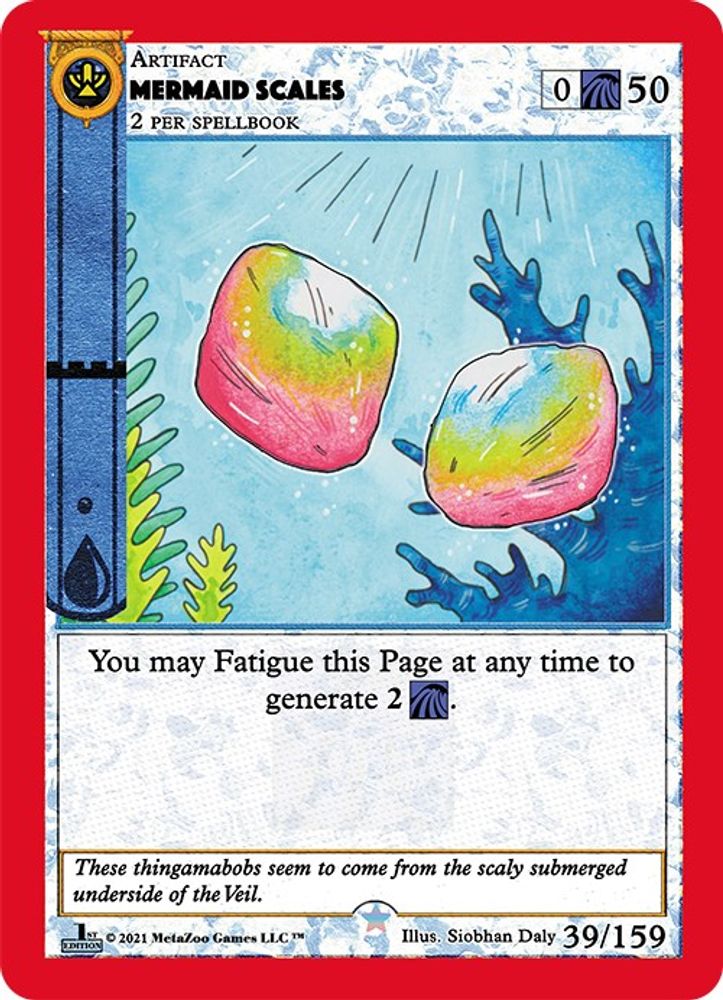 Mermaid Scales, Standard, front