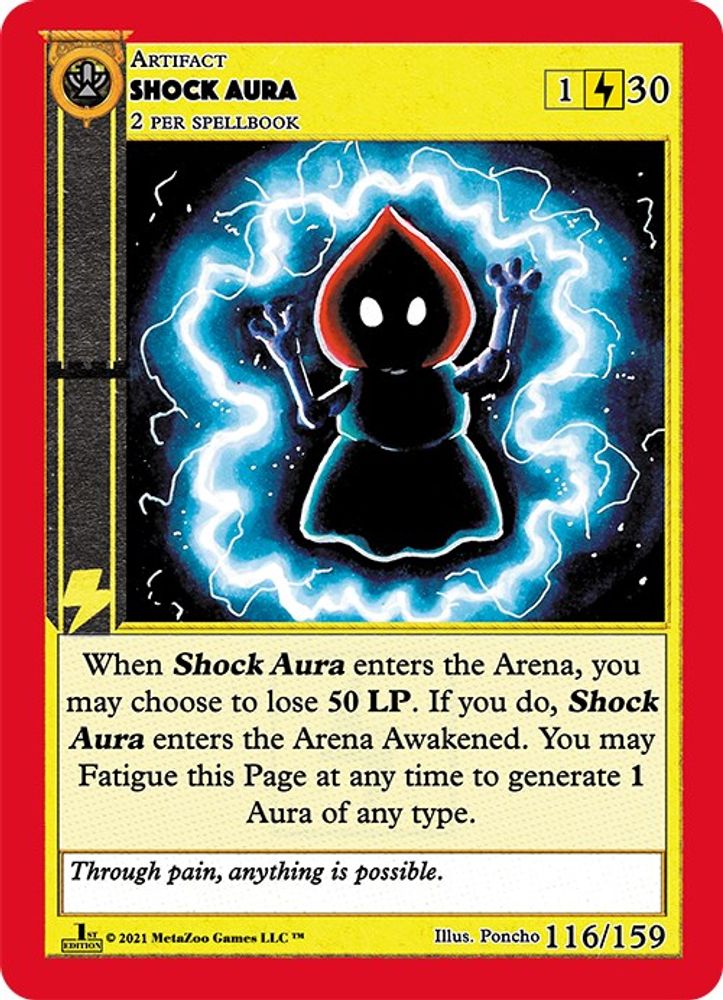Shock Aura, Standard, front