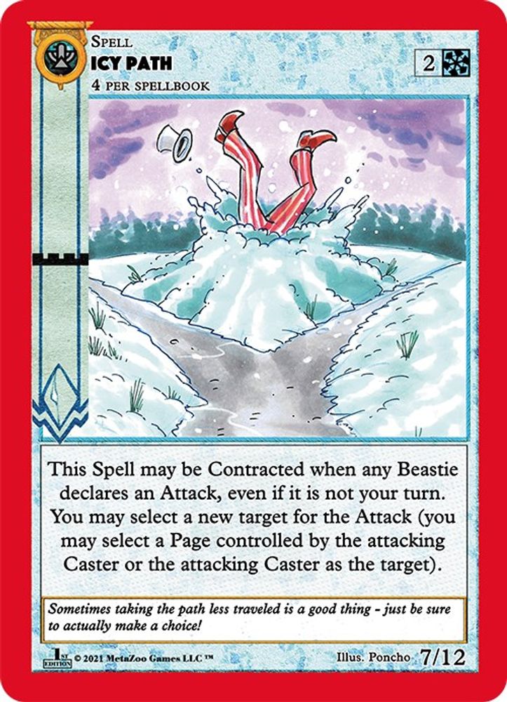 Icy Path, Standard, front