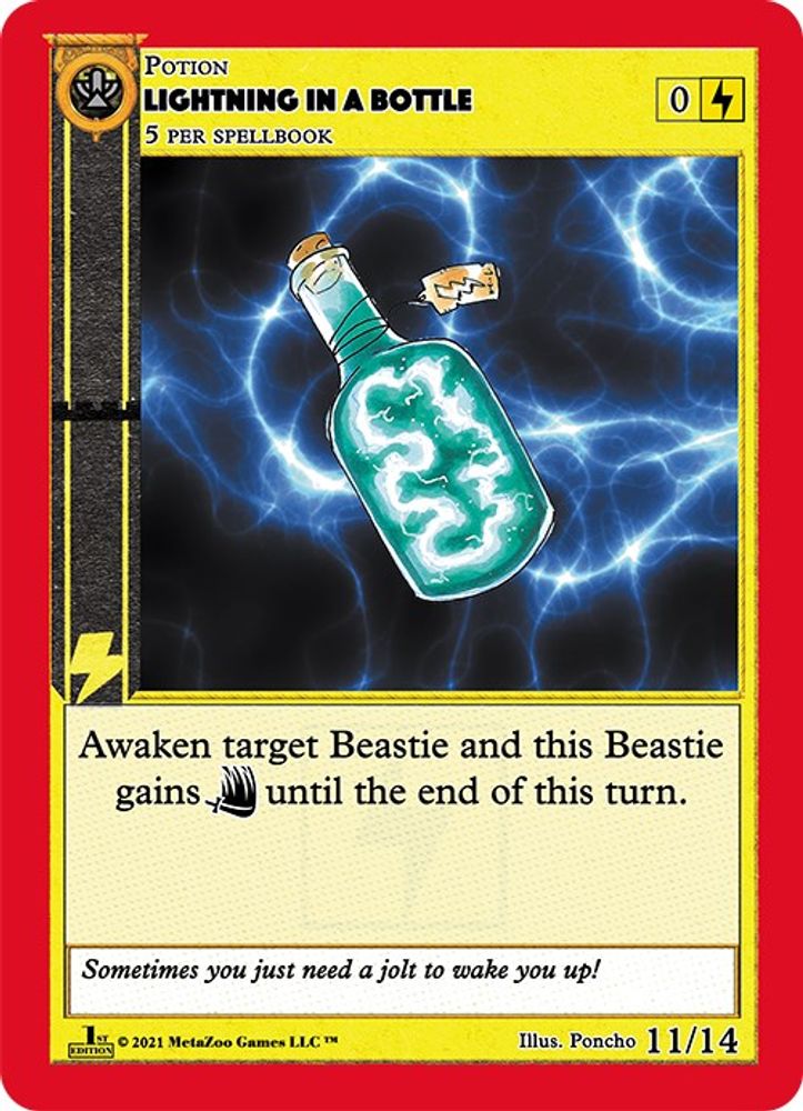Lightning in a Bottle, Standard, front