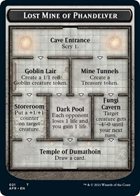 Lost Mine of Phandelver Token (AFR), Oversize Cards