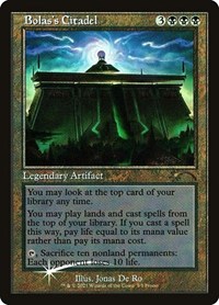 Bolas's Citadel (Retro Frame), WPN & Gateway Promos