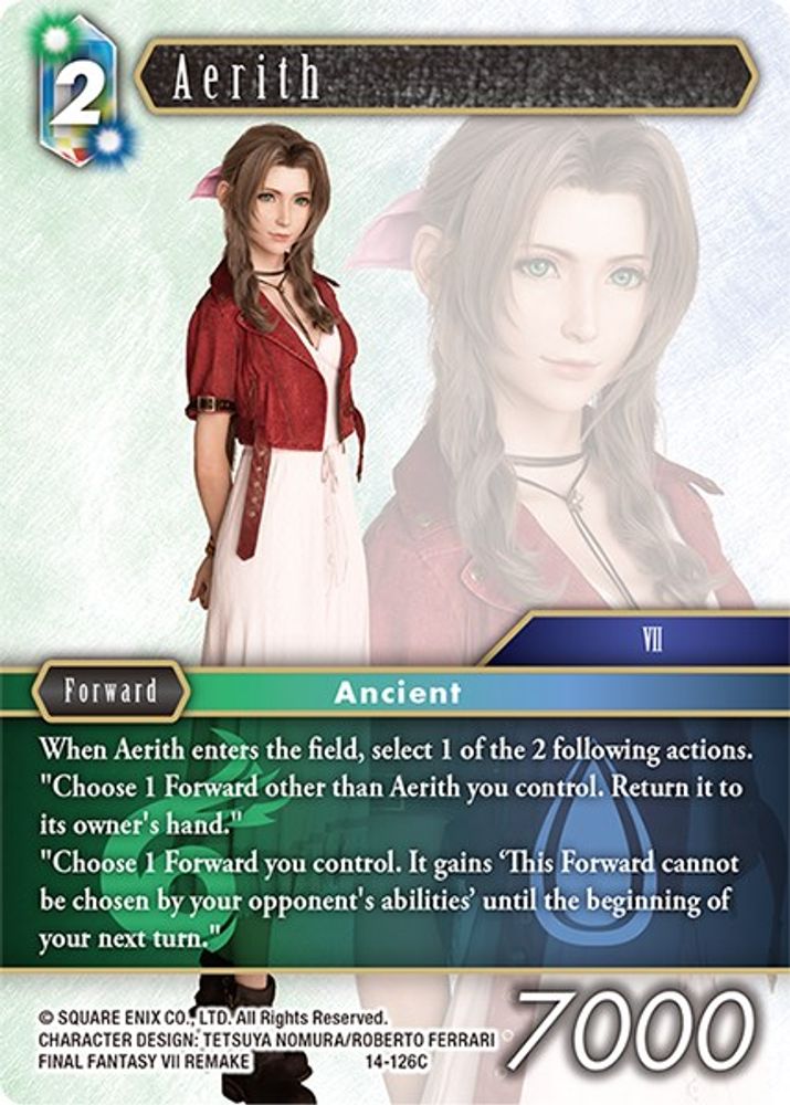 Aerith, Standard, front