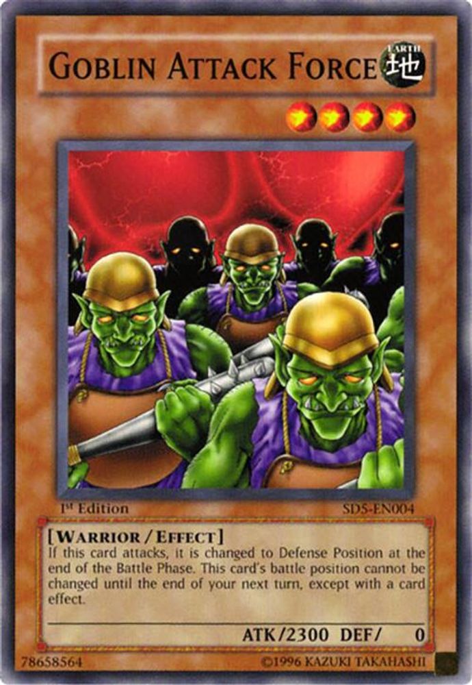 Goblin Attack Force, 1st-edition, front