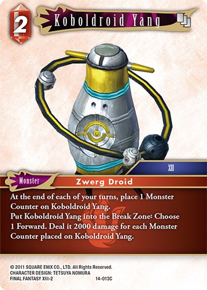 Koboldroid Yang, Foil, front