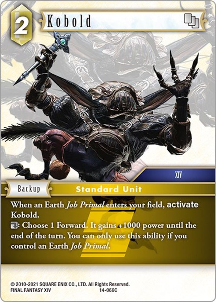 Kobold, Standard, front