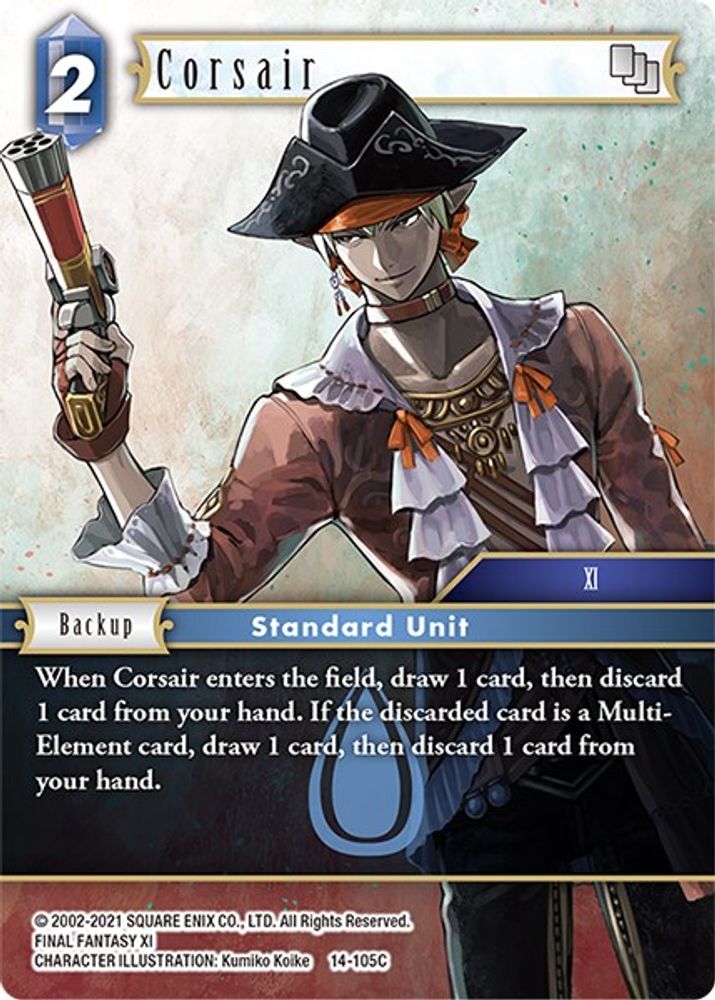 Corsair, Standard, front