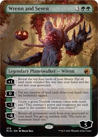 Wrenn and Seven (Borderless), Innistrad: Midnight Hunt
