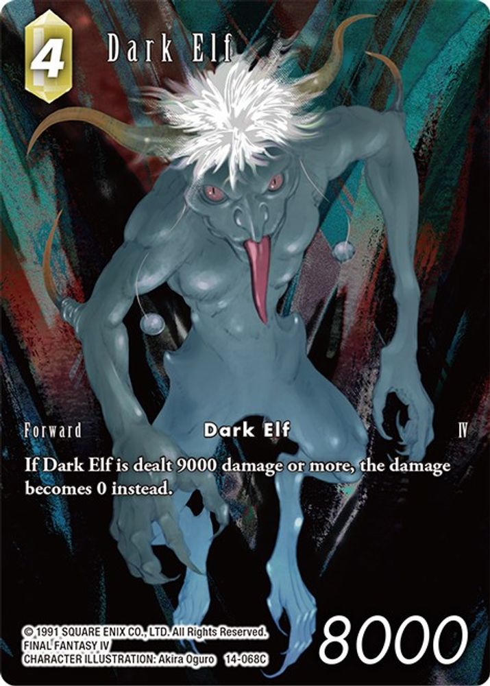 Dark Elf (Full Art), Foil, front