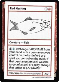 Red Herring (No PW Symbol), Mystery Booster: Convention Edition Exclusives