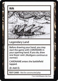 Rift (No PW Symbol), Mystery Booster: Convention Edition Exclusives