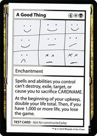 A Good Thing (No PW Symbol), Mystery Booster: Convention Edition Exclusives