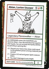 Abian, Luvion Usurper (No PW Symbol), Mystery Booster: Convention Edition Exclusives