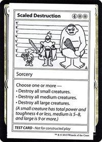 Scaled Destruction (No PW Symbol), Mystery Booster: Convention Edition Exclusives