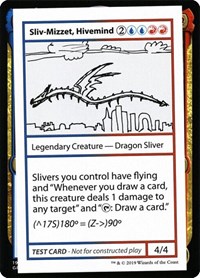 Sliv-Mizzet, Hivemind (No PW Symbol), Mystery Booster: Convention Edition Exclusives