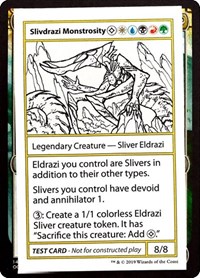 Slivdrazi Monstrosity (No PW Symbol), Mystery Booster: Convention Edition Exclusives