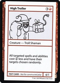 High Troller (No PW Symbol), Mystery Booster: Convention Edition Exclusives
