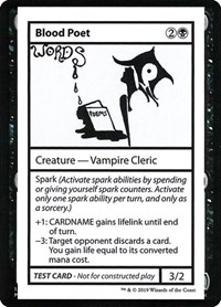 Blood Poet (No PW Symbol), Mystery Booster: Convention Edition Exclusives