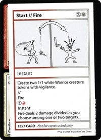 Start // Fire (No PW Symbol), Mystery Booster: Convention Edition Exclusives