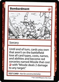 Bombardment (No PW Symbol), Mystery Booster: Convention Edition Exclusives