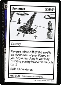 Sunimret (No PW Symbol), Mystery Booster: Convention Edition Exclusives