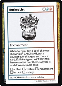 Bucket List (No PW Symbol), Mystery Booster: Convention Edition Exclusives