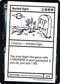 Buried Ogre (No PW Symbol), Mystery Booster: Convention Edition Exclusives