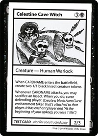 Celestine Cave Witch (No PW Symbol), Mystery Booster: Convention Edition Exclusives