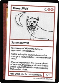 Throat Wolf (No PW Symbol), Mystery Booster: Convention Edition Exclusives