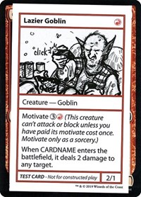 Lazier Goblin (No PW Symbol), Mystery Booster: Convention Edition Exclusives