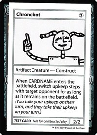 Chronobot (No PW Symbol), Mystery Booster: Convention Edition Exclusives