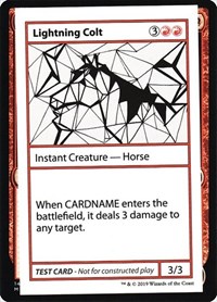 Lightning Colt (No PW Symbol), Mystery Booster: Convention Edition Exclusives