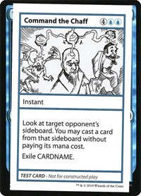 Command the Chaff (No PW Symbol), Mystery Booster: Convention Edition Exclusives