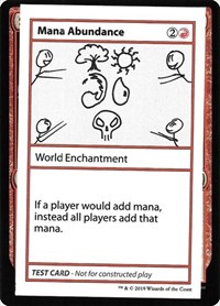 Mana Abundance (No PW Symbol), Mystery Booster: Convention Edition Exclusives