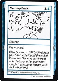 Memory Bank (No PW Symbol), Mystery Booster: Convention Edition Exclusives