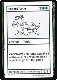 Patient Turtle (No PW Symbol), Mystery Booster: Convention Edition Exclusives
