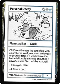 Personal Decoy (No PW Symbol), Mystery Booster: Convention Edition Exclusives