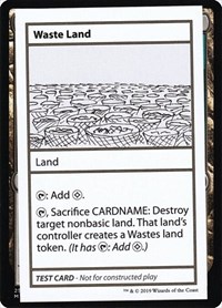 Waste Land (No PW Symbol), Mystery Booster: Convention Edition Exclusives