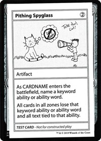 Pithing Spyglass (No PW Symbol), Mystery Booster: Convention Edition Exclusives