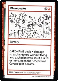 Planequake (No PW Symbol), Mystery Booster: Convention Edition Exclusives
