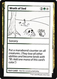 Wrath of Sod (No PW Symbol), Mystery Booster: Convention Edition Exclusives
