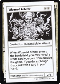 Wizened Arbiter (No PW Symbol), Mystery Booster: Convention Edition Exclusives