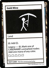 Gold Mine (No PW Symbol), Mystery Booster: Convention Edition Exclusives