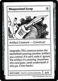 Weaponized Scrap (No PW Symbol), Mystery Booster: Convention Edition Exclusives