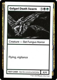 Golgari Death Swarm (No PW Symbol), Mystery Booster: Convention Edition Exclusives