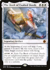 The Book of Exalted Deeds, AFR Ampersand Promos