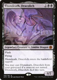 Ebondeath, Dracolich, AFR Ampersand Promos
