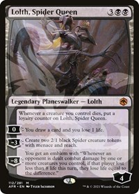 Lolth, Spider Queen, AFR Ampersand Promos