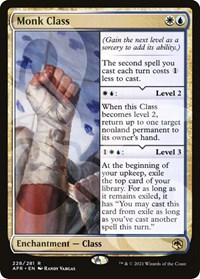 Monk Class, AFR Ampersand Promos