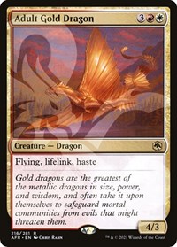 Adult Gold Dragon, AFR Ampersand Promos